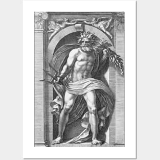 Gods in niches -Neptunus Posters and Art